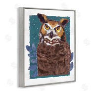 Nancy Overton | Stern Owl Portrait