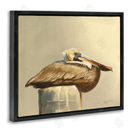 D. Rust | Pelican Resting on Dock