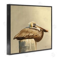 D. Rust | Pelican Resting on Dock