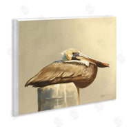 D. Rust | Pelican Resting on Dock