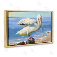 D. Rust | Beach Scene Pelican