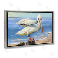 D. Rust | Beach Scene Pelican