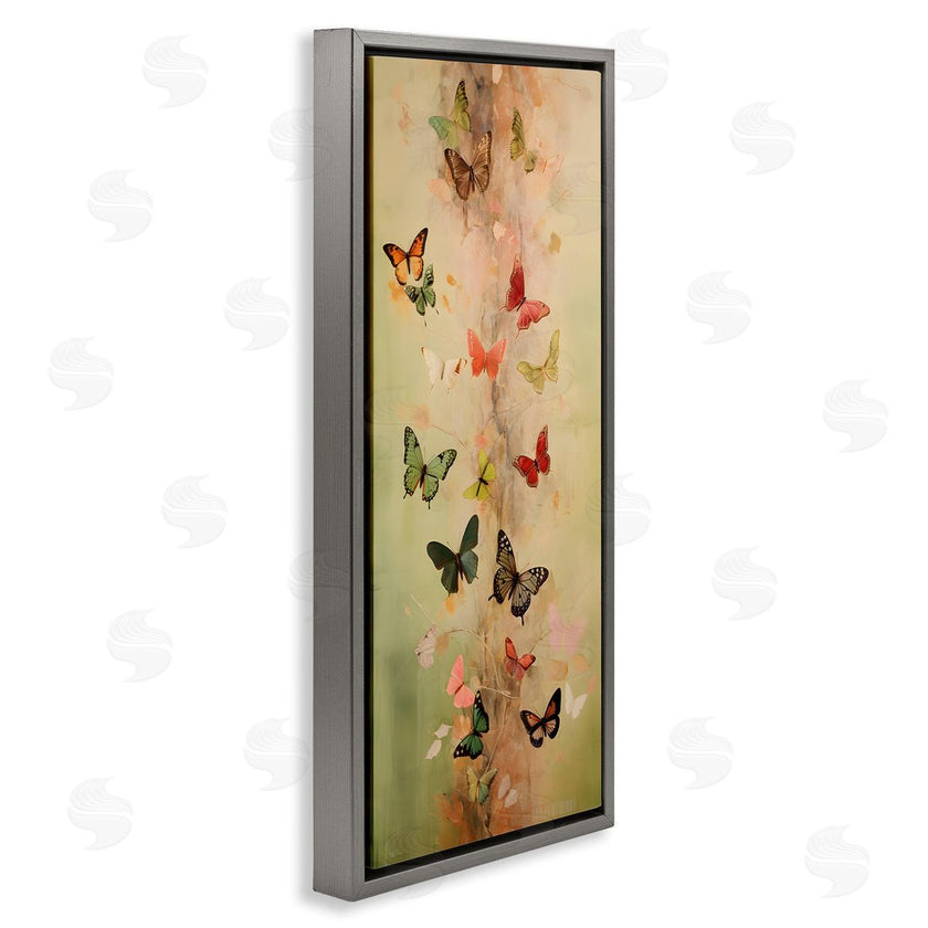 Petal Prints Design | Neutral Butterfly Tower