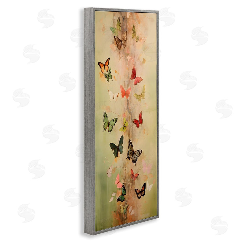 Petal Prints Design | Neutral Butterfly Tower