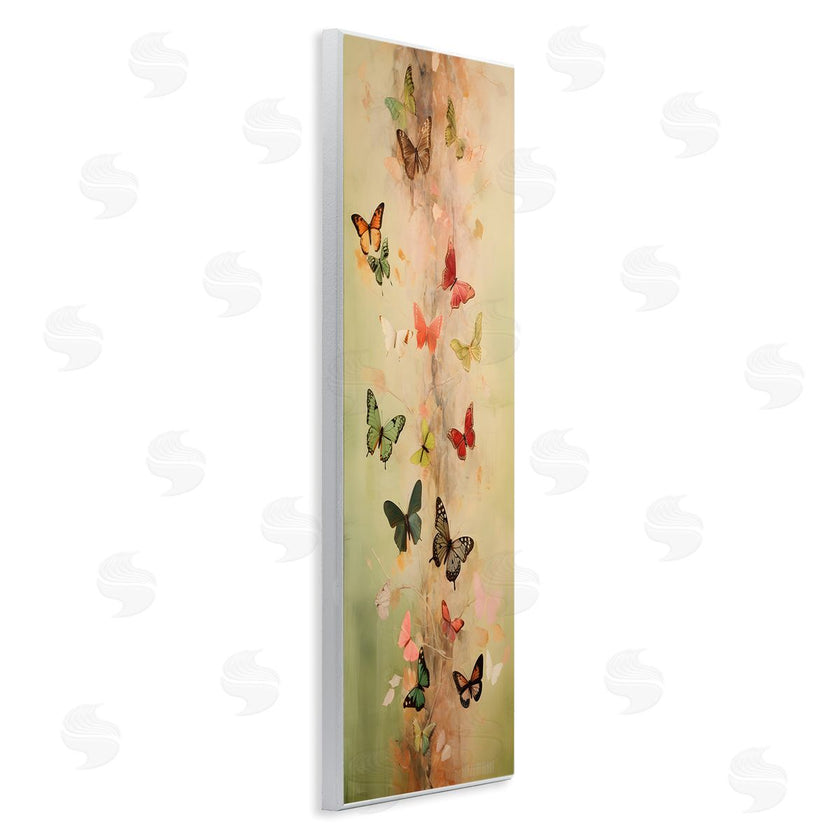 Petal Prints Design | Neutral Butterfly Tower