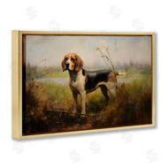 Petal Prints Design | Beagle Dog Rural Field
