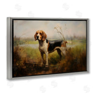 Petal Prints Design | Beagle Dog Rural Field