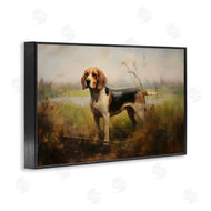Petal Prints Design | Beagle Dog Rural Field