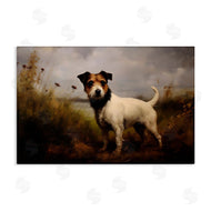 Petal Prints Design | Jack Russell Terrier Landscape