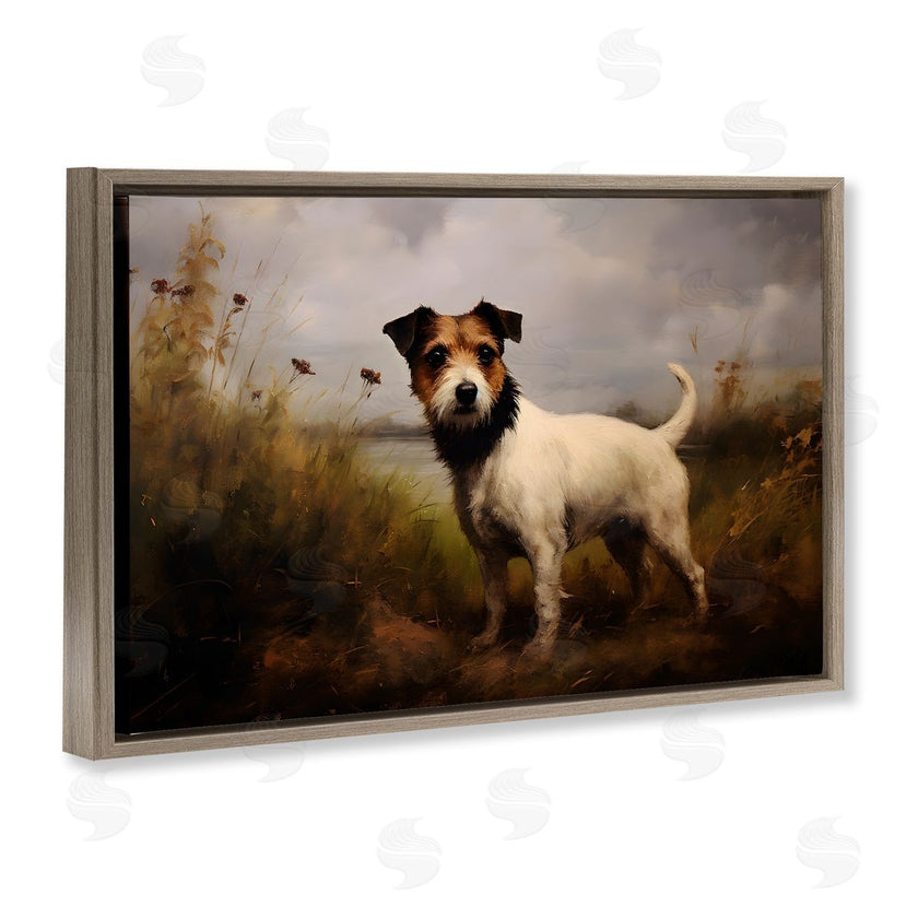 Petal Prints Design | Jack Russell Terrier Landscape