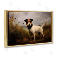 Petal Prints Design | Jack Russell Terrier Landscape