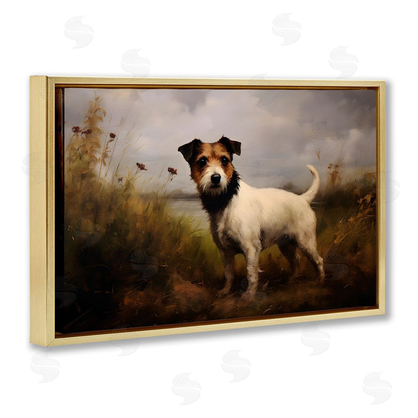 Petal Prints Design | Jack Russell Terrier Landscape