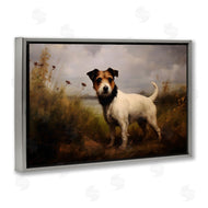Petal Prints Design | Jack Russell Terrier Landscape