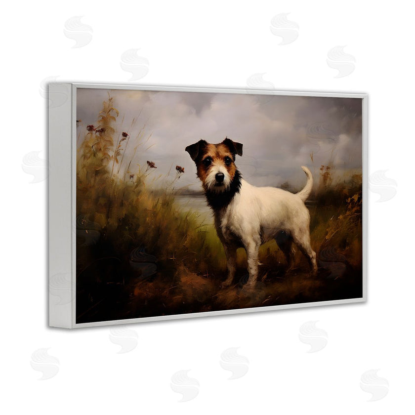 Petal Prints Design | Jack Russell Terrier Landscape