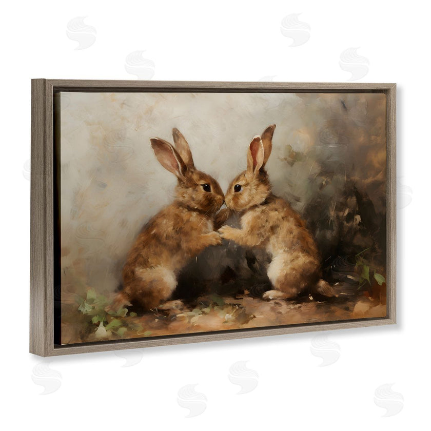 Petal Prints Design | Bunny Boxing Duo