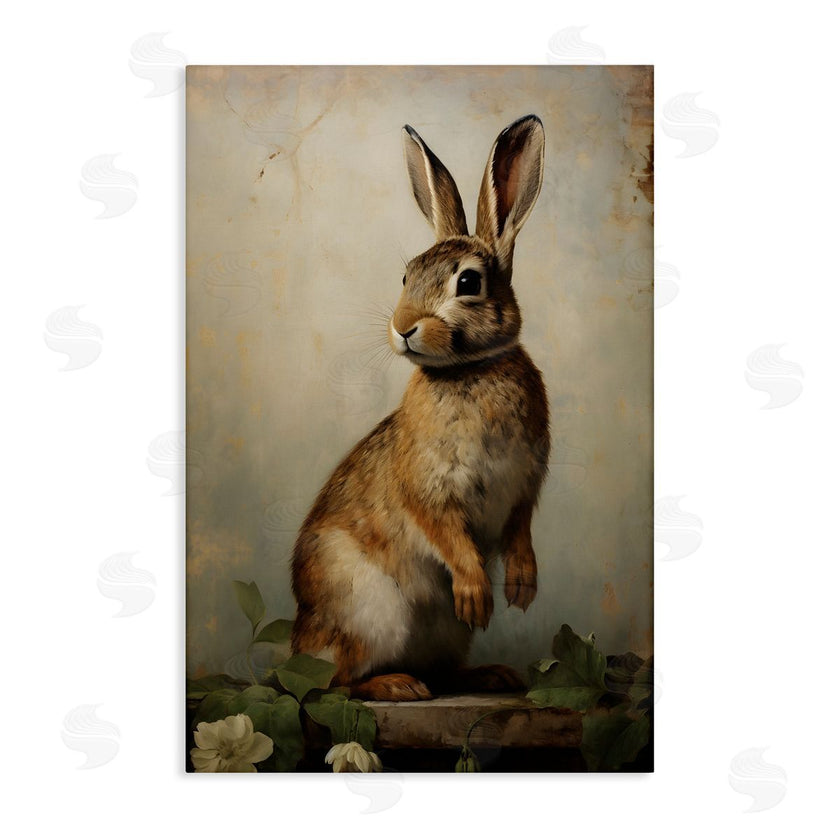 Petal Prints Design | Dark Rabbit Portrait