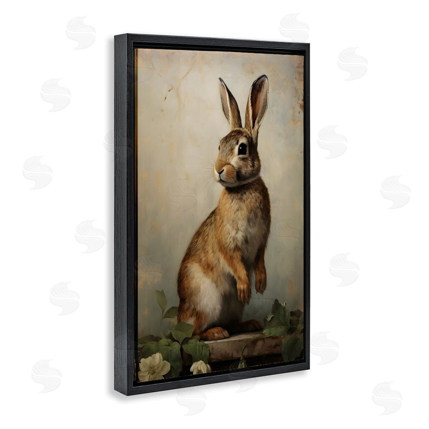 Petal Prints Design | Dark Rabbit Portrait