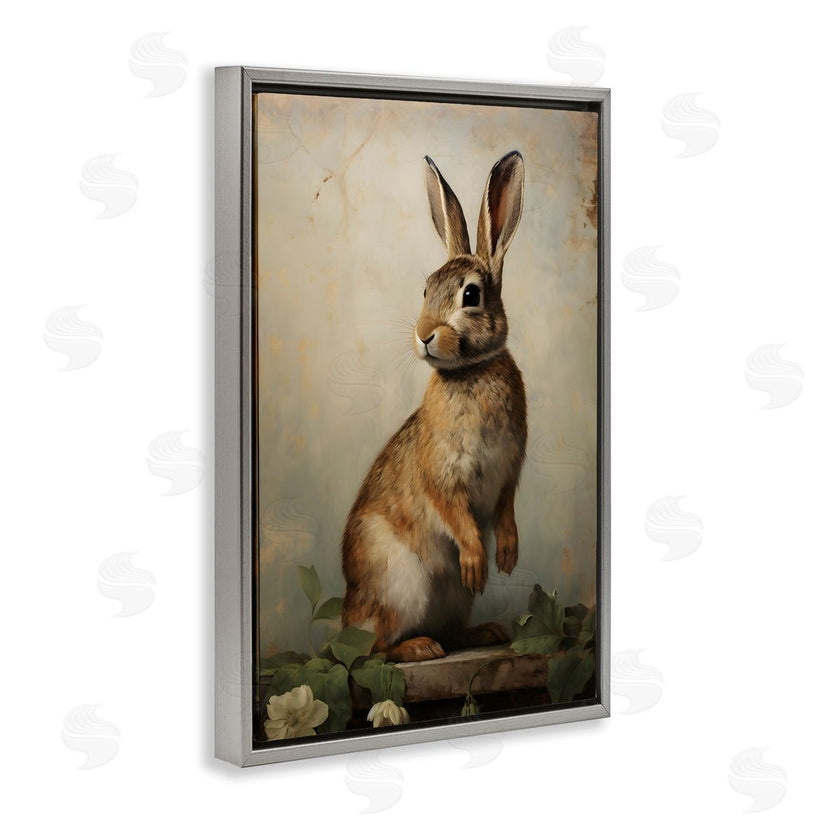Petal Prints Design | Dark Rabbit Portrait