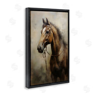 Petal Prints Design | Brown Horse Portrait