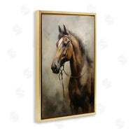 Petal Prints Design | Brown Horse Portrait