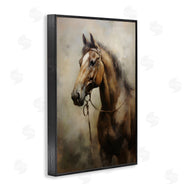 Petal Prints Design | Brown Horse Portrait