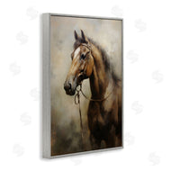 Petal Prints Design | Brown Horse Portrait