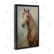 Petal Prints Design | Tan Horse Visage