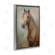 Petal Prints Design | Tan Horse Visage