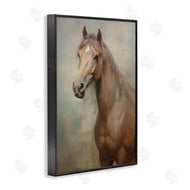 Petal Prints Design | Tan Horse Visage
