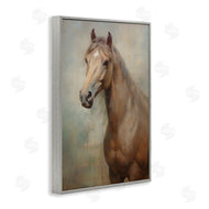 Petal Prints Design | Tan Horse Visage
