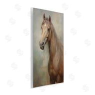 Petal Prints Design | Tan Horse Visage