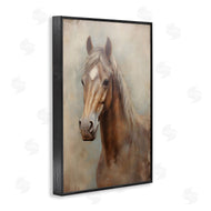 Petal Prints Design | Brown Horse Visage