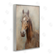 Petal Prints Design | Brown Horse Visage
