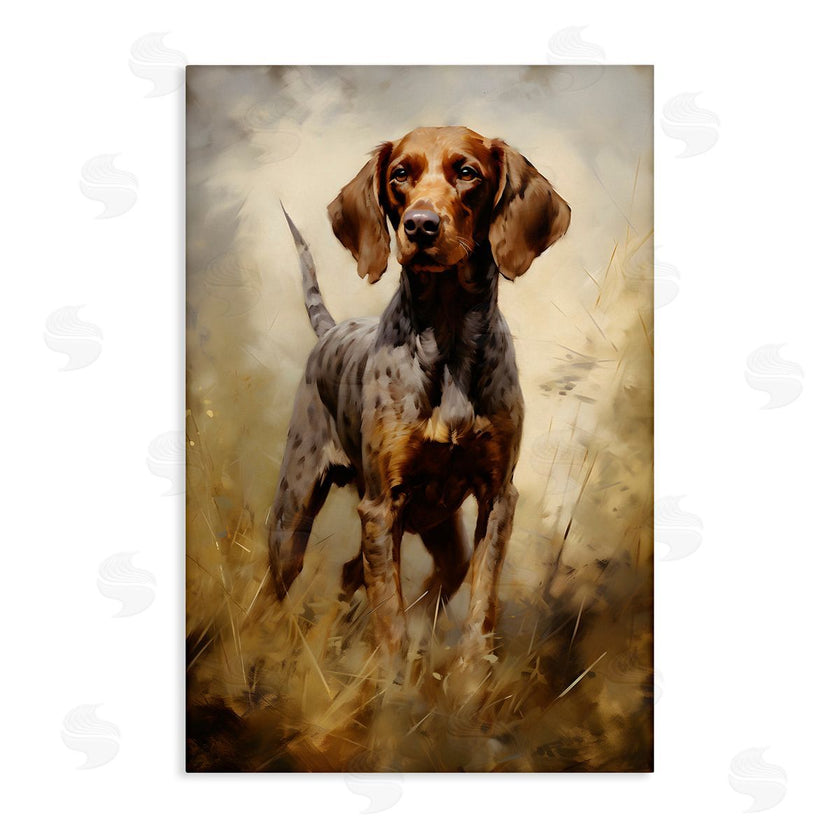 Petal Prints Design | Alert Hunting Dog