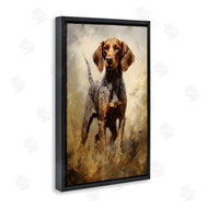 Petal Prints Design | Alert Hunting Dog