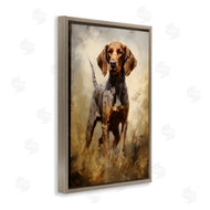 Petal Prints Design | Alert Hunting Dog