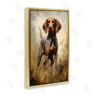 Petal Prints Design | Alert Hunting Dog