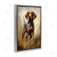 Petal Prints Design | Alert Hunting Dog