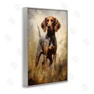 Petal Prints Design | Alert Hunting Dog