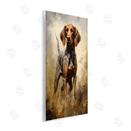Petal Prints Design | Alert Hunting Dog