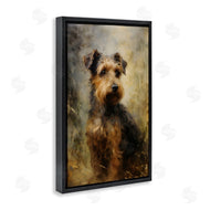 Petal Prints Design | Poised Terrier Dog