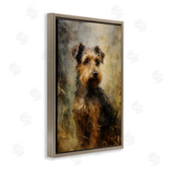 Petal Prints Design | Poised Terrier Dog