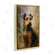 Petal Prints Design | Poised Terrier Dog
