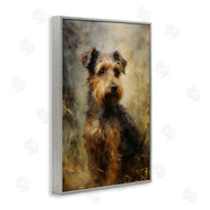 Petal Prints Design | Poised Terrier Dog
