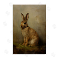 Petal Prints Design | Brown Bunny Portrait
