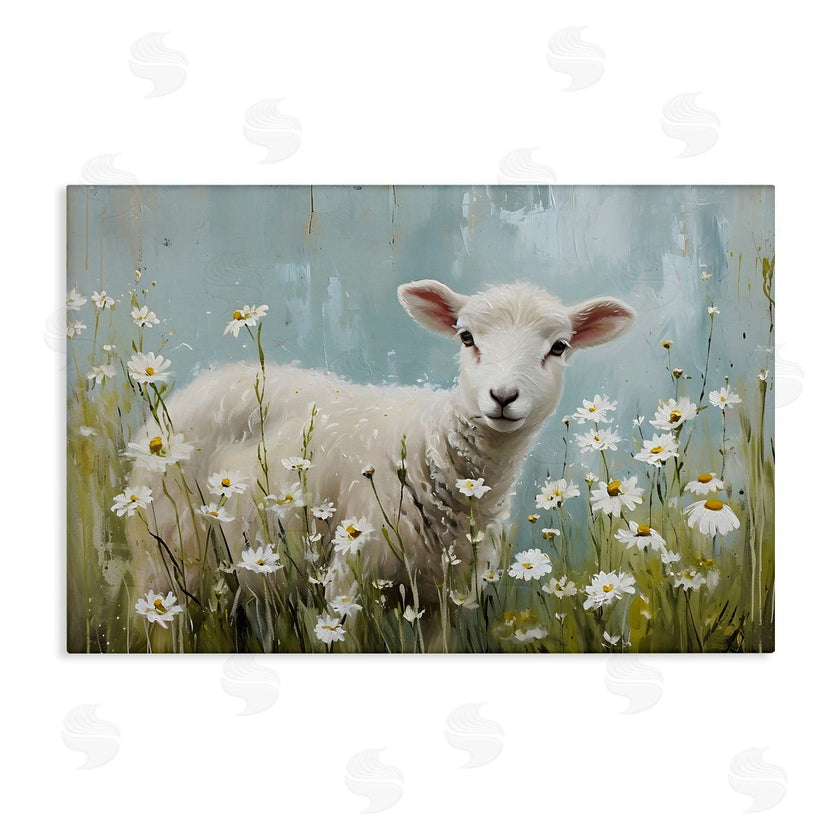 Petal Prints Design | Lamb Among Daisies