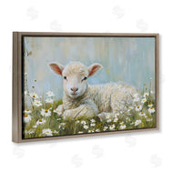 Petal Prints Design | Lamb Resting in Meadow