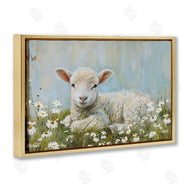 Petal Prints Design | Lamb Resting in Meadow