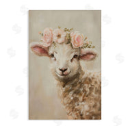 Petals Prints Design | Soft Floral Lamb