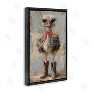 Petals Prints Design | Ostrich and Cowboy Boots